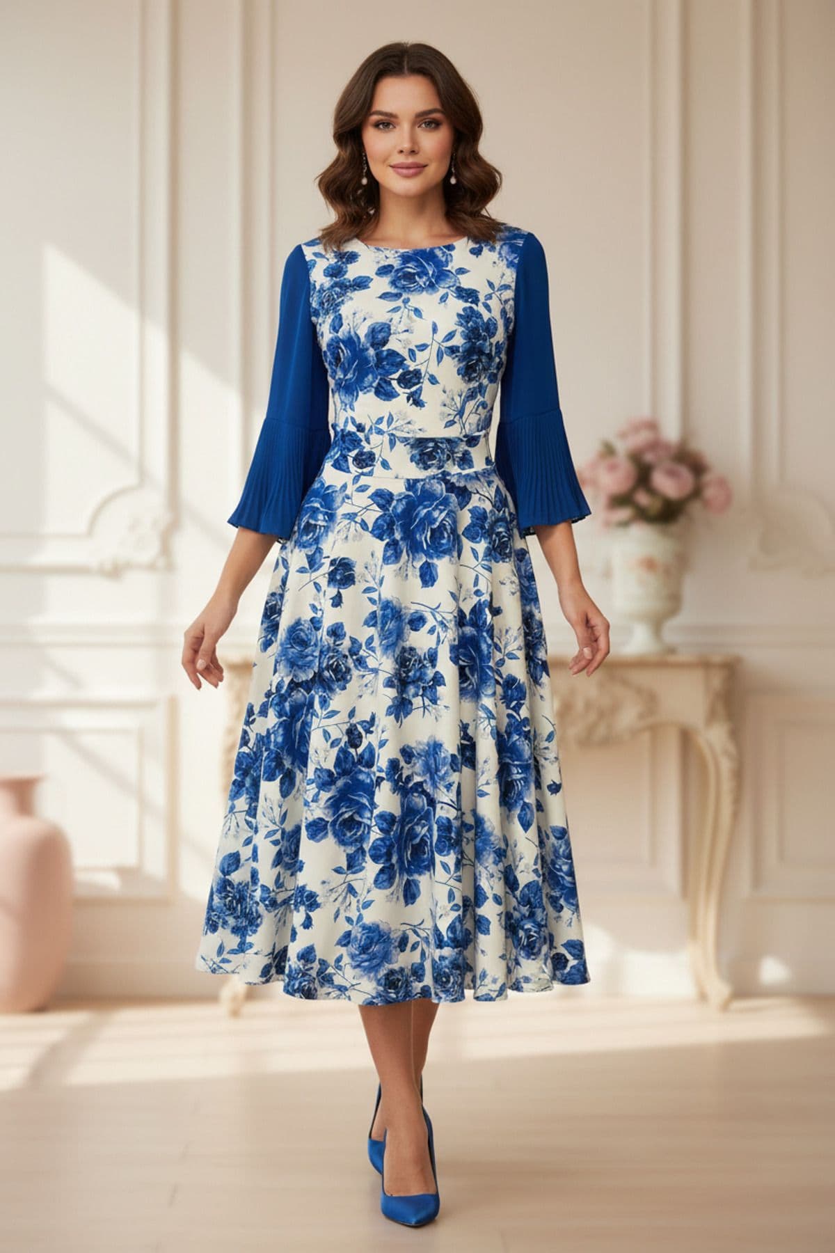 Azure Blossom Reverie